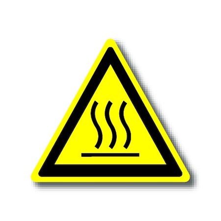 Ergomat 16in TRIANGLE SIGNS - Fumes DSV-SIGN 256 #1304 -UEN